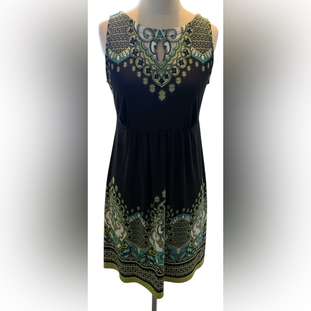 Sleeveless Summer Midi Dress Size PS